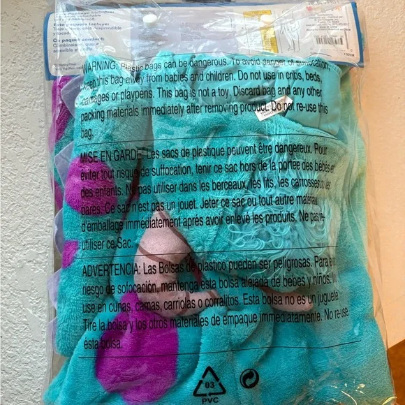 Sulley Kids Costume - 3T-4T - Picture 2 of 4